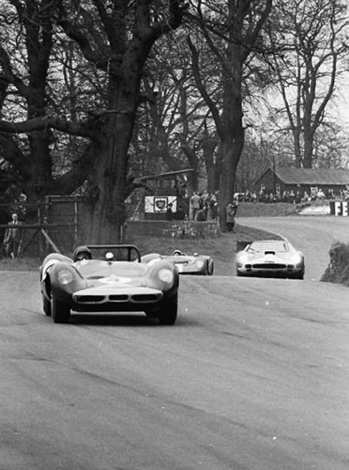Jim sur la Lotus 30 au Tourist Trophy 1965 à Oulton Park